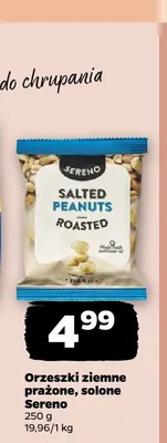 Orzeszki ziemne prażone solone Sereno promocja w Netto