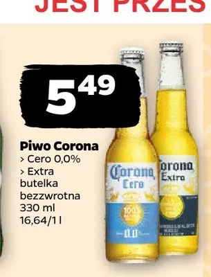 Piwo Corona Extra promocja w Netto
