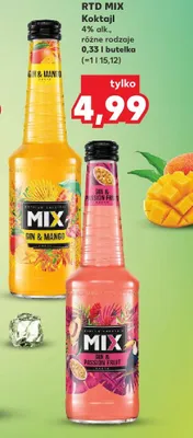 Koktajl Mix Gin & Passion Fruit promocja w Kaufland