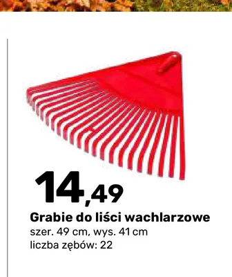 Grabie do liści wachlarzowe Extra-Click promocja w Bricomarche