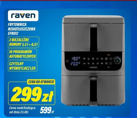 Frytownica niskotłuszczowa Raven promocja w RTV EURO AGD