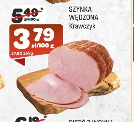 Szynka wędzona Krawczyk promocja w Społem Praga