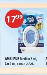 Zapach samochodowy Car Ambi Pur promocja w Drogerie Laboo