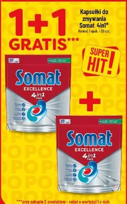 Kapsułki do zmywania 4in1 promocja w POLOmarket