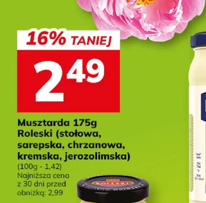 Musztarda (stołowa, sarepska chrzanowa, kremska, jarozolimska) promocja w Hitpol
