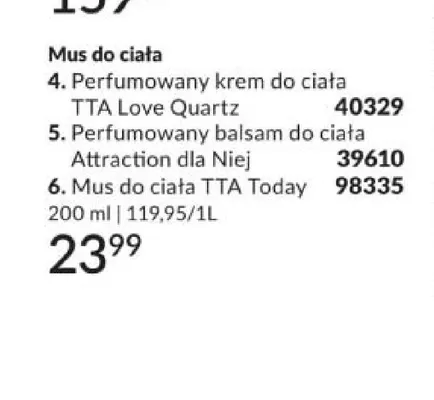 Perfumowany balsam do ciała Avon Attraction dla Niej promocja w AVON