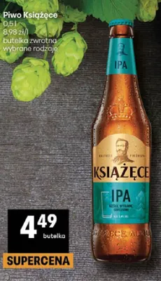 Piwo Książęce IPA promocja w Delikatesy Centrum