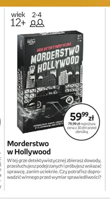 Morderstwo w Hollywood promocja w Empik