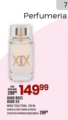 Woda toaletowa Hugo Boss Hugo XX promocja w Drogerie Natura