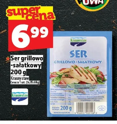 Ser grillowo-sałatkowy Krasnystaw promocja w TOPAZ