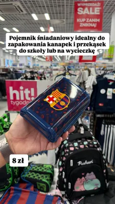 Pojemnik śniadaniowy FC Barcelona promocja w Pepco