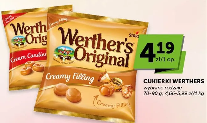 Cukierki wybrane rodzaje promocja w ABC