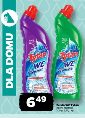 Żel do WC Tytan promocja w Netto