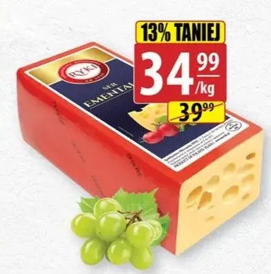 Ser żółty Szwajcar Ementaler Ryki promocja w API Market