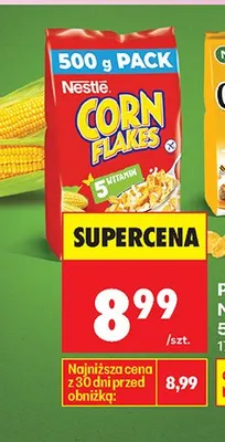 Płatki kukurydziane Corn Flakes promocja w Biedronka
