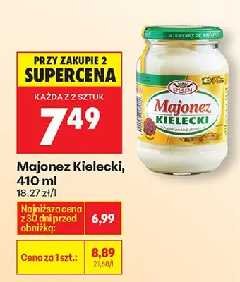 Majonez Kielecki promocja w Biedronka