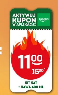 Kit Kat + kawa 400 ml promocja w Żabka