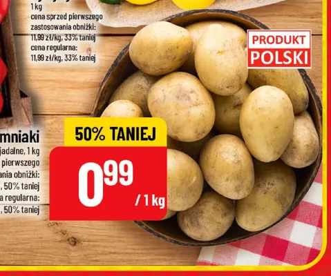 Ziemniaki jadalne promocja w POLOmarket