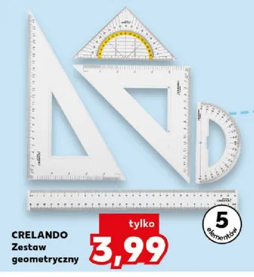 Zestaw geometryczny CRELANDO 5 elementów promocja w Kaufland