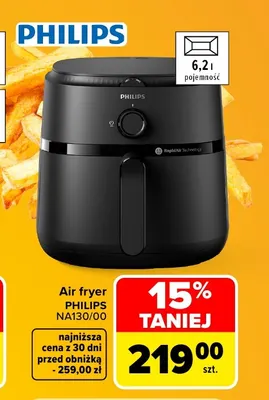 Air fryer Philips NA130/00 promocja w Carrefour