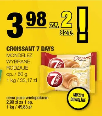 Croissant 7 Days promocja w SPAR