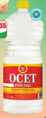 Ocet spirytusowy 10% Ocet Polski promocja w Dino