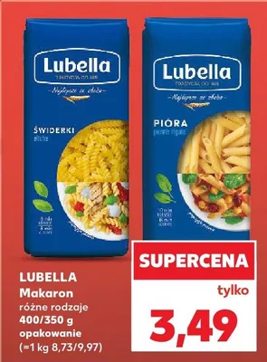 Makaron różne rodzaje promocja w Kaufland