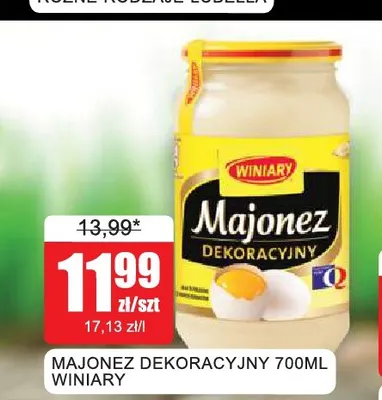Majonez dekoracyjny Winiary promocja w Bingo