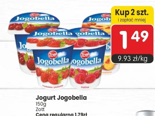 Jogurt Jogobella promocja w Market Point