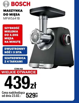 Maszynka do mięsa MFWS641B promocja w RTV EURO AGD