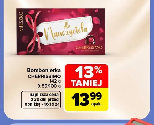 Bombonierka Cherrissimo Mieszko promocja w Carrefour Market