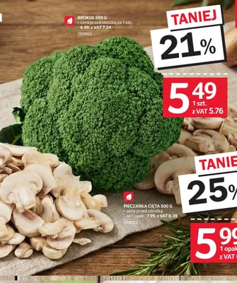 Brokuł 500g promocja w Selgros