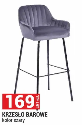 Krzesło barowe promocja w Merkury Market