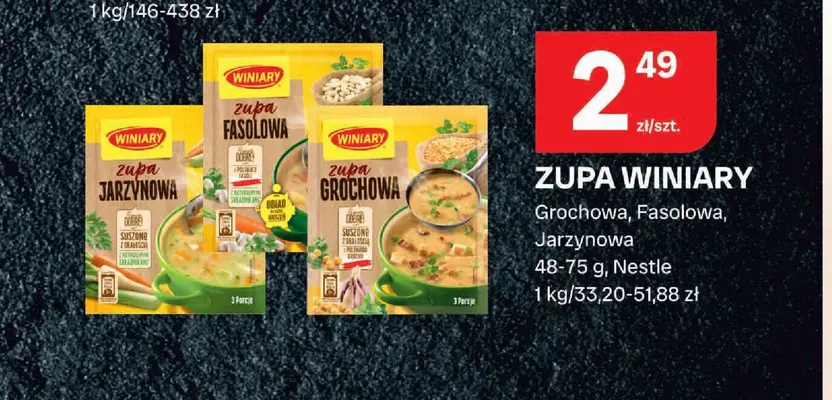 Zupa jarzynowa Winiary promocja w Chorten