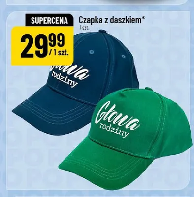 Czapka z daszkiem dla taty Głowa rodziny promocja w POLOmarket