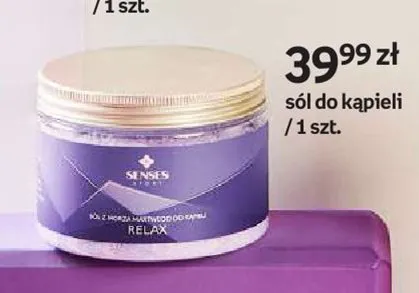 Sól do kąpieli Senses Story Relax promocja w Empik