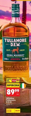 Whiskey Tullamore D.E.W. 40% promocja w Biedronka
