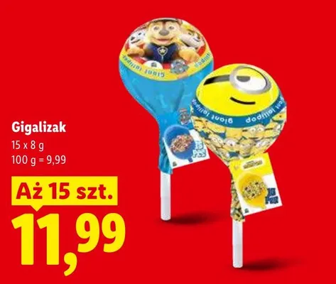 Gigalizak Psi Patrol promocja w Lidl