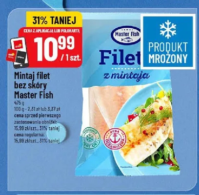 Mintaj filet bez skóry Master Fish promocja w POLOmarket