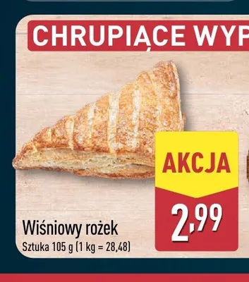 Wiśniowy rożek promocja w Aldi