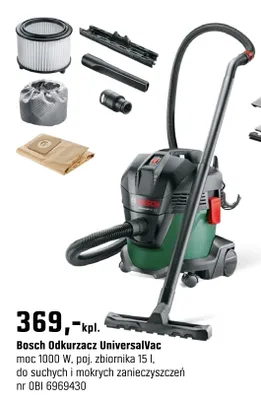 Odkurzacz UniversalVac promocja w OBI