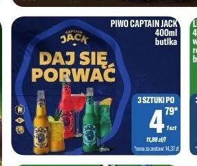 Piwo Captain Jack promocja w Tomi Markt