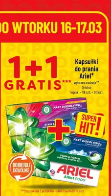 Kapsułki do prania Orbico promocja w POLOmarket