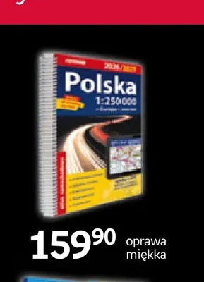 Książka Polska 1:250000 promocja w Empik