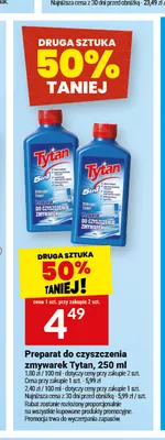 Preparat do czyszczenia zmywarek Tytan promocja w Twój Market