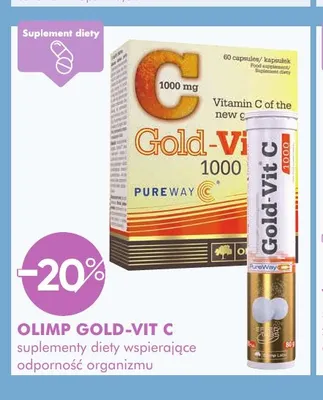Suplementy diety Olimp Gold-Vit C promocja w Super-Pharm