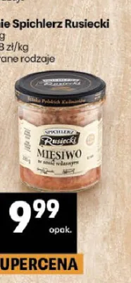 Danie Spichlerz Rusiecki Mięsiwo w sosie własnym promocja w Delikatesy Centrum