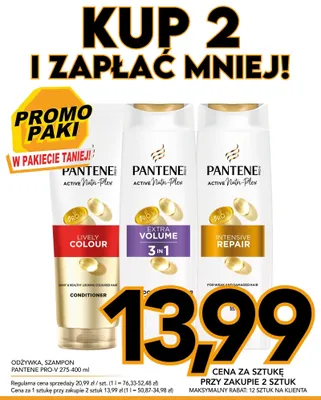 Odżywka do włosów Pantene Pro-V Lively Colour promocja w Kupiec
