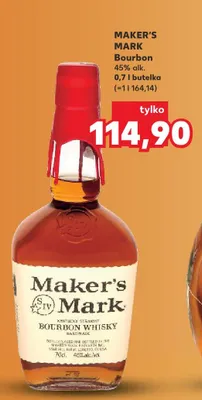 Bourbon Maker's Mark promocja w Kaufland