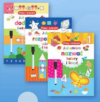 Książka Piszę i ścieram promocja w Biedronka